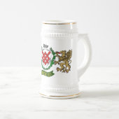 Blake Irish Shield Personalized Bierpul (Voorkant rechts)