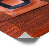 BLAKE Licentie Bord Lettering naam Poster (Hoek)