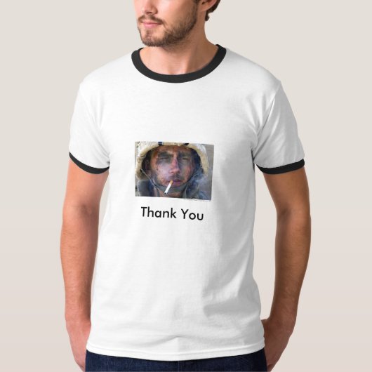 Blake Miller USMC Hartelijk dank T-shirt (Voorkant)
