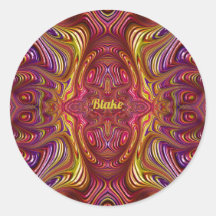 BLAKE ~ Multicolored Fractal Design ~