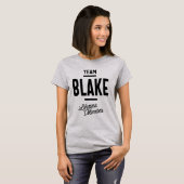 Blake Personal Name Birthday Gift T-shirt (Voorkant volledig)