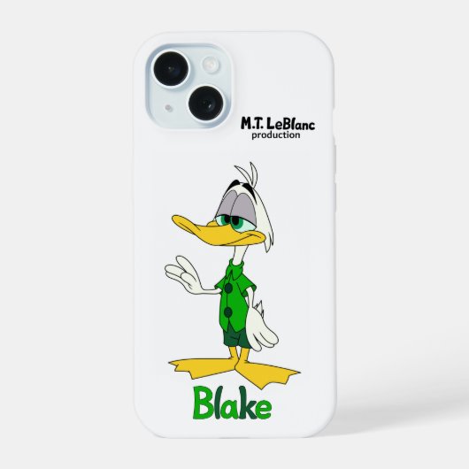 Blake Quackson iPhone Hoesje 15 Case (Achterkant)