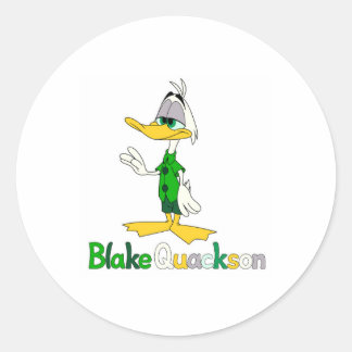 Blake Quackson Ronde Sticker