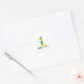 Blake Quackson Ronde Sticker (Envelop)