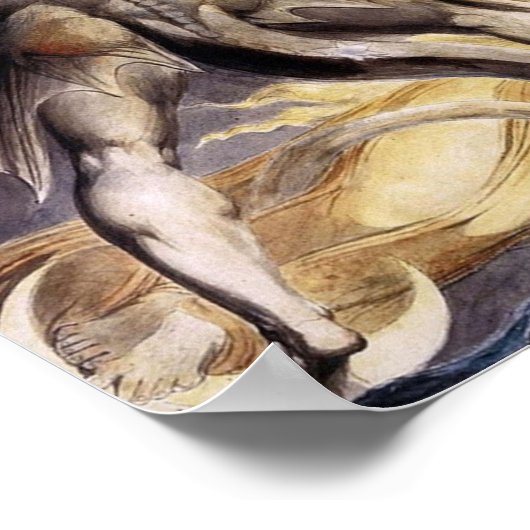 BLAKE The Great Red Dragon and the Woman Clothed i Poster (Hoek)