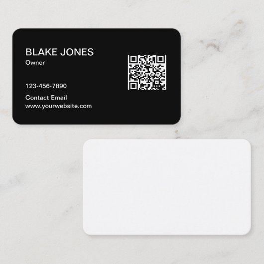 Blake Visitekaartje (Voorkant / Achterkant)