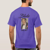 Blakeley Family Reunion 2021 Paarse Unisex T-shirt (Achterkant)