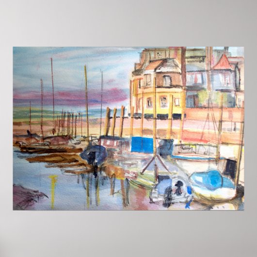 Blakeney Haven in Norfolk Poster (Voorkant)