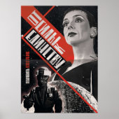 Blakes 7 Servalan Propaganda Russisch Poster (Voorkant)