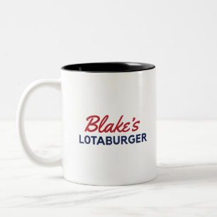 Blake's Lotaburger Tweekleurige Koffiemok
