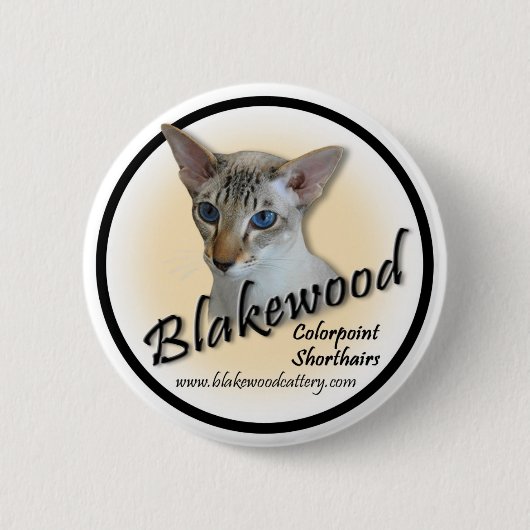 Blakewood Cage Sign 1 Ronde Button 5,7 Cm (Voorkant)