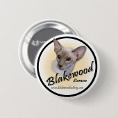Blakewood Cage Sign 2 Ronde Button 5,7 Cm (Voorkant /achterkant)