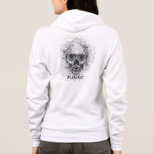 Blakgraz Chaotic Skull Hoodie