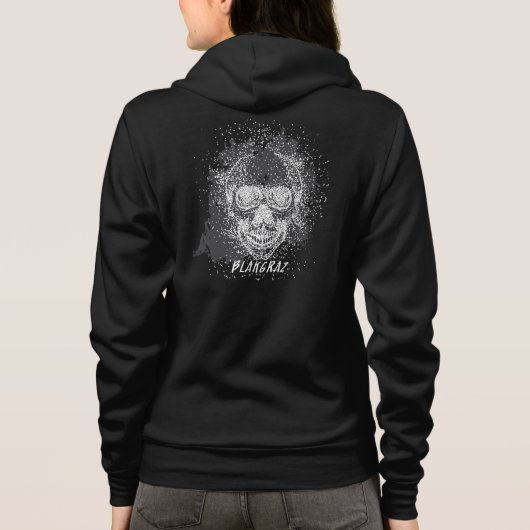 Blakgraz Chaotic Skull T-Shirt (Achterkant)