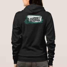 Blakgraz Green & White Painted Brush T-Shirt