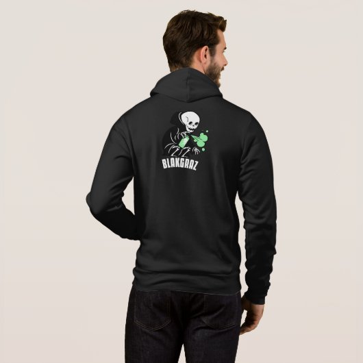 Blakgraz Grim Reaper Hoodie (Achterkant volledig)