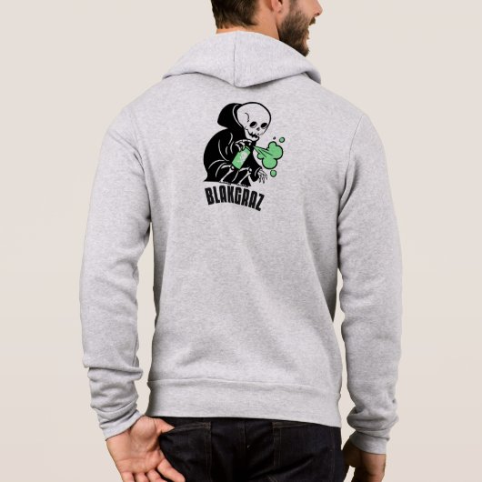 Blakgraz Grim Reaper Hoodie (Achterkant)