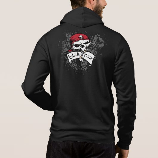 Blakgraz Pirate Skull Hoodie (Achterkant)