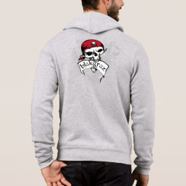 Blakgraz Pirate Skull Hoodie