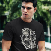 Blakgraz Steampunk Pet en Goggles Hoodie