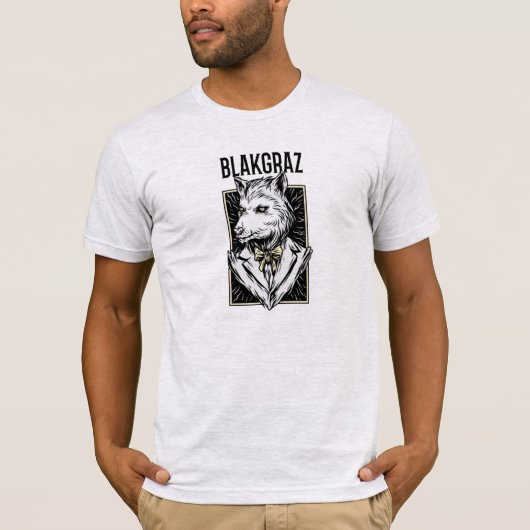 Blakgraz Werewolf Portrait T-Shirt (Voorkant)
