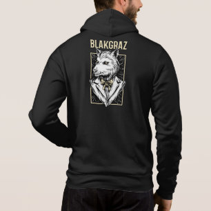Blakgraz Werewolf Portret Hoodie