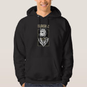 Blakgraz Werewolf Portret Hoodie (Voorkant)