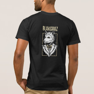 Blakgraz Werewolf Portret Hoodie T-shirt