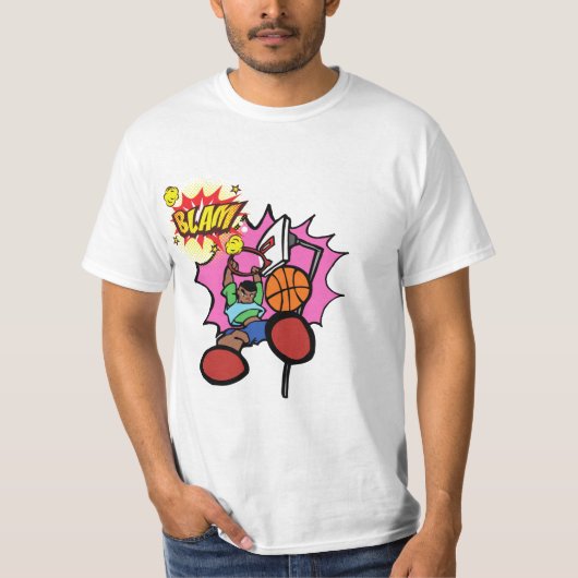 Blam Basketball Dunker T-shirt (Voorkant)