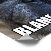 BLAM DE FURBALL! ALLERGY MEME POSTER (Hoek)