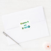 Blame El Nino Ronde Sticker (Envelop)