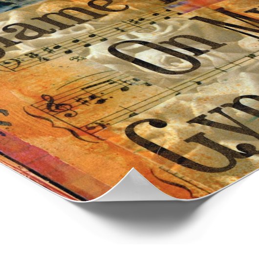 BLAME HET OP MIJN GYPSY SOULE ART PRINT (Hoek)