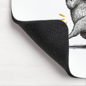 Blame It On The Alcohol Drunk Raccoon Meme Trashed Muismat (Hoek)