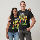 Blame It On The Drink Package  Cruise Vacation Cru T-shirt (Unisex)