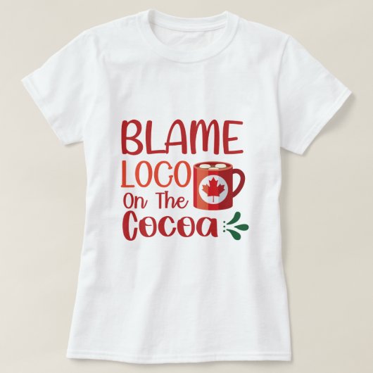 BLAME LOCO OP DE COCA T-SHIRT (Design voorkant)