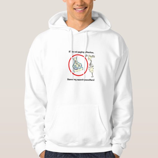 Blame Neurotransmitters Hoodie (Voorkant)