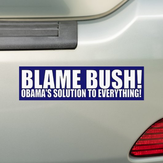 BLAME STRUIK! BUMPERSTICKER (Op auto)