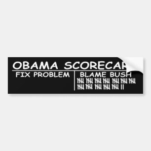 Blame Struik Bumpersticker