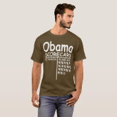 Blame Struik - Obama Scorecard T-shirt (Voorkant volledig)