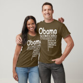 Blame Struik - Obama Scorecard T-shirt (Unisex)