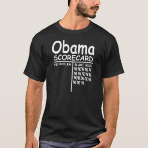 Blame Struik - Obama Scorecard T-shirt