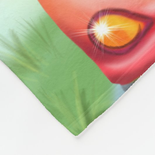 Blamket Funny Animals Fleece Deken (Hoek)