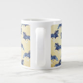 Blámóða 2 Blue IJslandse paarden Grote Koffiekop (Achterkant)