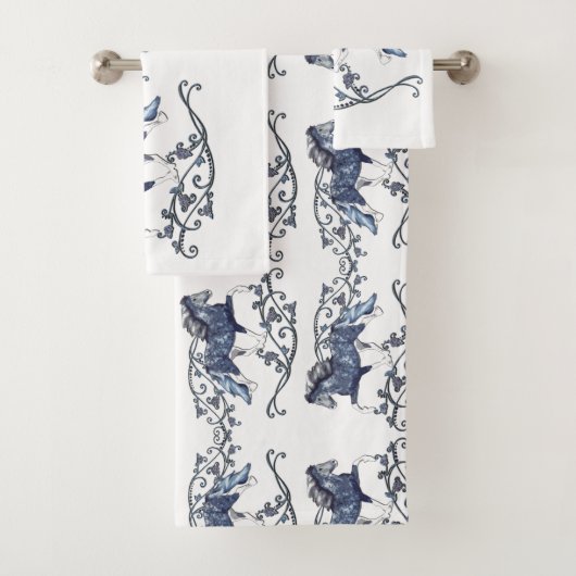 Blámóða Bad Handdoek (Insitu)