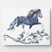 Blámóða Blue IJslands paard Fotoplaat (Voorkant)