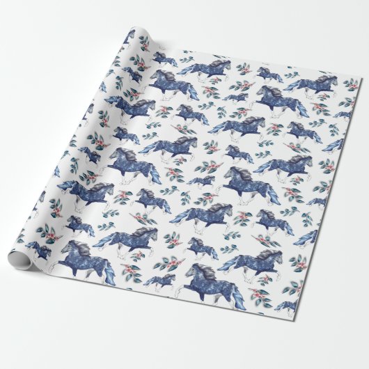 Blámóða en de Bloem Cadeaupapier (Uitgerold)