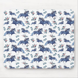 Blámóða en de Flowers Gaiting IJslandse paarden Muismat