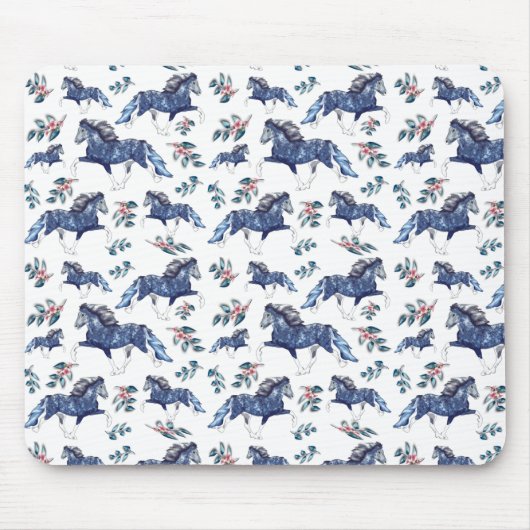 Blámóða en de Flowers Gaiting IJslandse paarden Muismat (Voorkant)