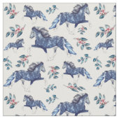 Blámóða en de Happy Flowers Stof (Close Up)