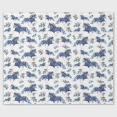 Blámóða en de ventilator cadeaupapier (Vlak)